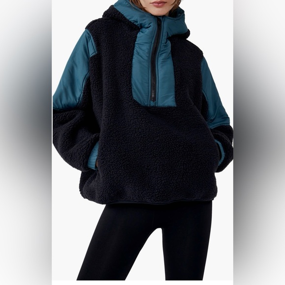 NWOT Free People Movement Lead the Pack Fleece Pullover - Sz. XS - Picture 6 of 13